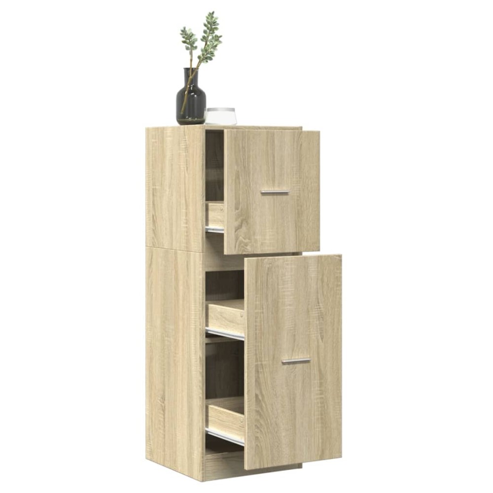 vidaXL Dulap de farmacie, stejar sonoma, 40x41x118 cm lemn prelucrat