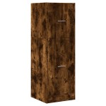 vidaXL Dulap de farmacie stejar fumuriu, 40x41x118 cm, lemn prelucrat vidaXL Dulap de farmacie stejar fumuriu, 40x41x118 cm, lemn prelucrat