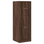 vidaXL Dulap de farmacie, stejar maro, 40x41x118 cm, lemn prelucrat
