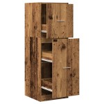 vidaXL Dulap de farmacie, lemn vechi, 40x41x118 cm, lemn prelucrat