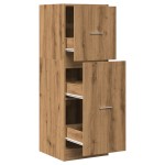 vidaXL Dulap farmacie, stejar artizanal, 40x41x118 cm, lemn prelucrat vidaXL Dulap farmacie, stejar artizanal, 40x41x118 cm, lemn prelucrat
