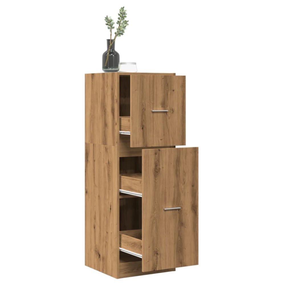 vidaXL Dulap farmacie, stejar artizanal, 40x41x118 cm, lemn prelucrat