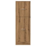vidaXL Dulap farmacie, stejar artizanal, 40x41x118 cm, lemn prelucrat vidaXL Dulap farmacie, stejar artizanal, 40x41x118 cm, lemn prelucrat