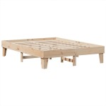 vidaXL Cadru de pat fără saltea, 140x190 cm, lemn masiv de pin vidaXL Cadru de pat fără saltea, 140x190 cm, lemn masiv de pin