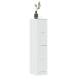 vidaXL Dulap farmacie, alb extralucios, 30x41x144,5 cm, lemn prelucrat