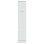 vidaXL Dulap farmacie, alb extralucios, 30x41x144,5 cm, lemn prelucrat