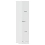 vidaXL Dulap farmacie, alb extralucios, 30x41x144,5 cm, lemn prelucrat