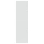 vidaXL Dulap farmacie, alb extralucios, 30x41x144,5 cm, lemn prelucrat