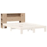 vidaXL Tăblie de pat cu depozitare, 150 cm, lemn masiv de pin