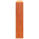 vidaXL Tăblie de pat cu depozitare maro ceruit, 180 cm, lemn masiv pin