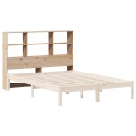 vidaXL Tăblie de pat cu depozitare, 150 cm, lemn masiv de pin