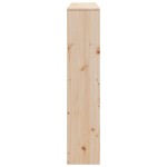 vidaXL Tăblie de pat cu depozitare, 120 cm, lemn masiv de pin