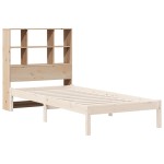 vidaXL Tăblie de pat cu depozitare, 100 cm, lemn masiv de pin