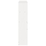 vidaXL Tăblie de pat cu depozitare alb 90 cm lemn masiv de pin