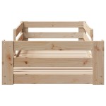 vidaXL Cadru de pat fără saltea 80x160 cm lemn masiv de pin