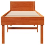 vidaXL Pat de zi fără saltea, maro ceruit, 90x200 cm, lemn masiv pin vidaXL Pat de zi fără saltea, maro ceruit, 90x200 cm, lemn masiv pin