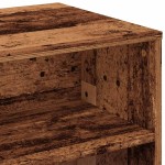 vidaXL Comodă TV, Lemn vechi, 100x40x40 cm, PAL vidaXL Comodă TV, Lemn vechi, 100x40x40 cm, PAL