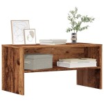 vidaXL Comodă TV, Lemn vechi, 80x40x40 cm, PAL vidaXL Comodă TV, Lemn vechi, 80x40x40 cm, PAL