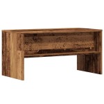 vidaXL Comodă TV, Lemn vechi, 80x40x40 cm, PAL vidaXL Comodă TV, Lemn vechi, 80x40x40 cm, PAL