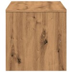 vidaXL Dulap TV, stejar artizanal, 80x40x40 cm, lemn prelucrat