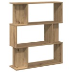 vidaXL Bibliotecă, stejar artizanal, 80x24x96 cm, lemn prelucrat vidaXL Bibliotecă, stejar artizanal, 80x24x96 cm, lemn prelucrat