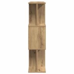 vidaXL Bibliotecă, stejar artizanal, 80x24x96 cm, lemn prelucrat vidaXL Bibliotecă, stejar artizanal, 80x24x96 cm, lemn prelucrat