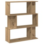 vidaXL Bibliotecă, stejar artizanal, 80x24x96 cm, lemn prelucrat vidaXL Bibliotecă, stejar artizanal, 80x24x96 cm, lemn prelucrat