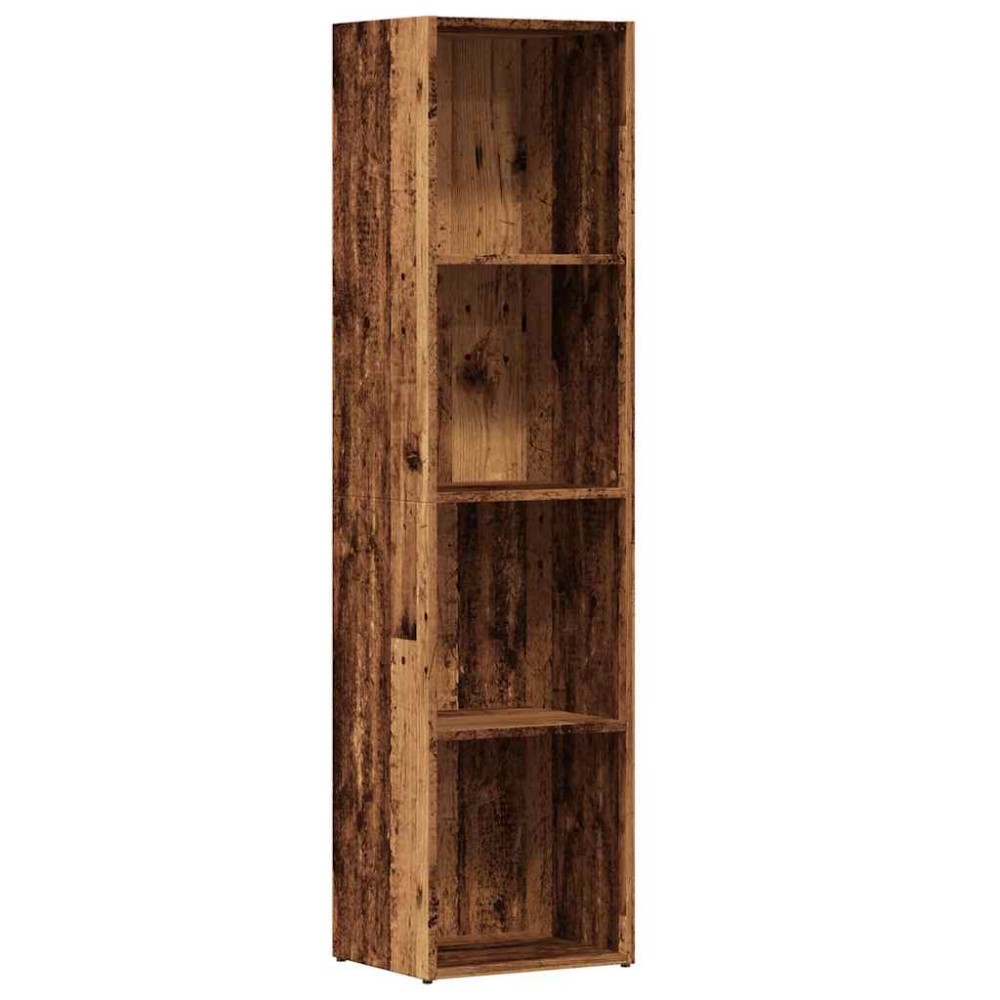 vidaXL Bibliotecă, lemn vechi, 36 x 30 x 143 cm, lemn prelucrat