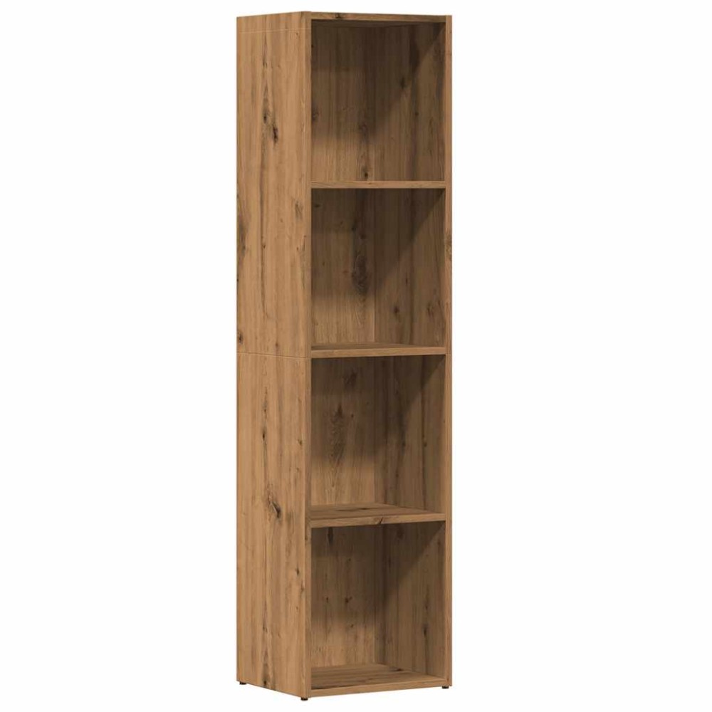 vidaXL Bibliotecă, stejar artizanal, 36x30x143 cm, lemn prelucrat