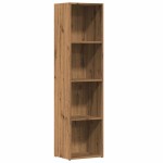 vidaXL Bibliotecă, stejar artizanal, 36x30x143 cm, lemn prelucrat vidaXL Bibliotecă, stejar artizanal, 36x30x143 cm, lemn prelucrat