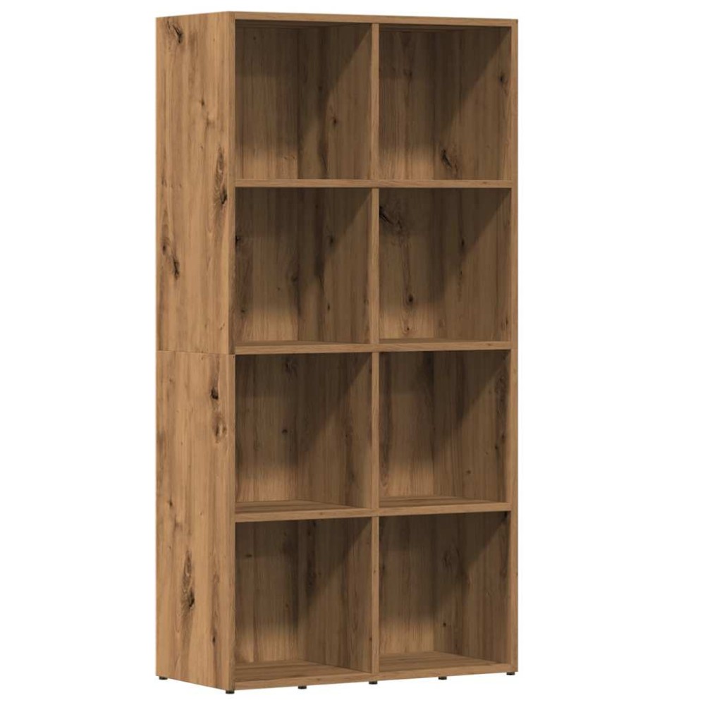 vidaXL Bibliotecă, stejar artizanal, 66x30x130 cm, lemn prelucrat