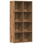 vidaXL Bibliotecă, stejar artizanal, 66x30x130 cm, lemn prelucrat vidaXL Bibliotecă, stejar artizanal, 66x30x130 cm, lemn prelucrat