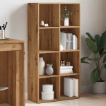 vidaXL Bibliotecă, stejar artizanal, 66x30x130 cm, lemn prelucrat vidaXL Bibliotecă, stejar artizanal, 66x30x130 cm, lemn prelucrat