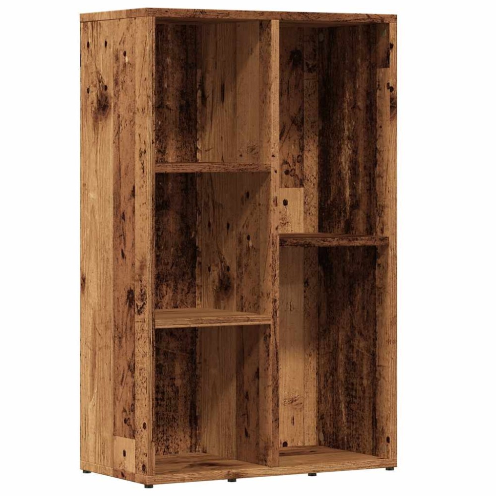vidaXL Bibliotecă, lemn vechi, 50x25x80 cm, lemn prelucrat