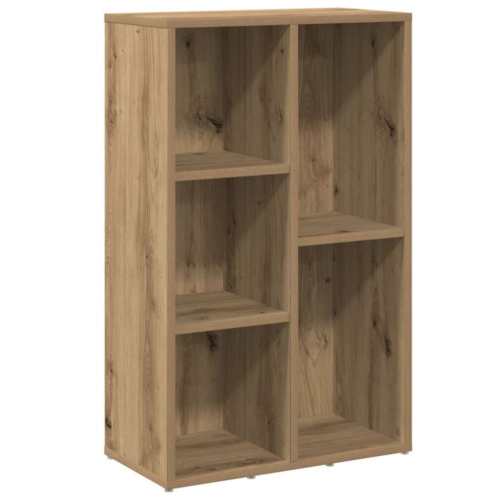 vidaXL Bibliotecă, stejar artizanal, 50x25x80 cm, lemn prelucrat