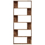 vidaXL Dulap cu cărți din lemn vechi 80x24x192 cm lemn prelucrat vidaXL Dulap cu cărți din lemn vechi 80x24x192 cm lemn prelucrat