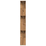 vidaXL Dulap cu cărți Artisan Stejar 80x24x192 cm Lemn prelucrat vidaXL Dulap cu cărți Artisan Stejar 80x24x192 cm Lemn prelucrat