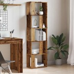 vidaXL Bibliotecă, lemn vechi, 45x24x159 cm, lemn prelucrat vidaXL Bibliotecă, lemn vechi, 45x24x159 cm, lemn prelucrat