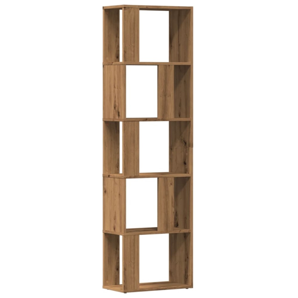 vidaXL Bibliotecă, stejar artizanal, 45x24x159 cm, lemn prelucrat