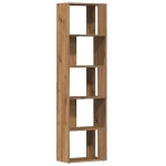 vidaXL Bibliotecă, stejar artizanal, 45x24x159 cm, lemn prelucrat vidaXL Bibliotecă, stejar artizanal, 45x24x159 cm, lemn prelucrat