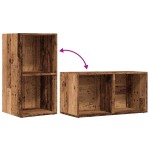 vidaXL Cutie de depozitare lemn vechi 69,5x34x36 cm lemn prelucrat vidaXL Cutie de depozitare lemn vechi 69,5x34x36 cm lemn prelucrat