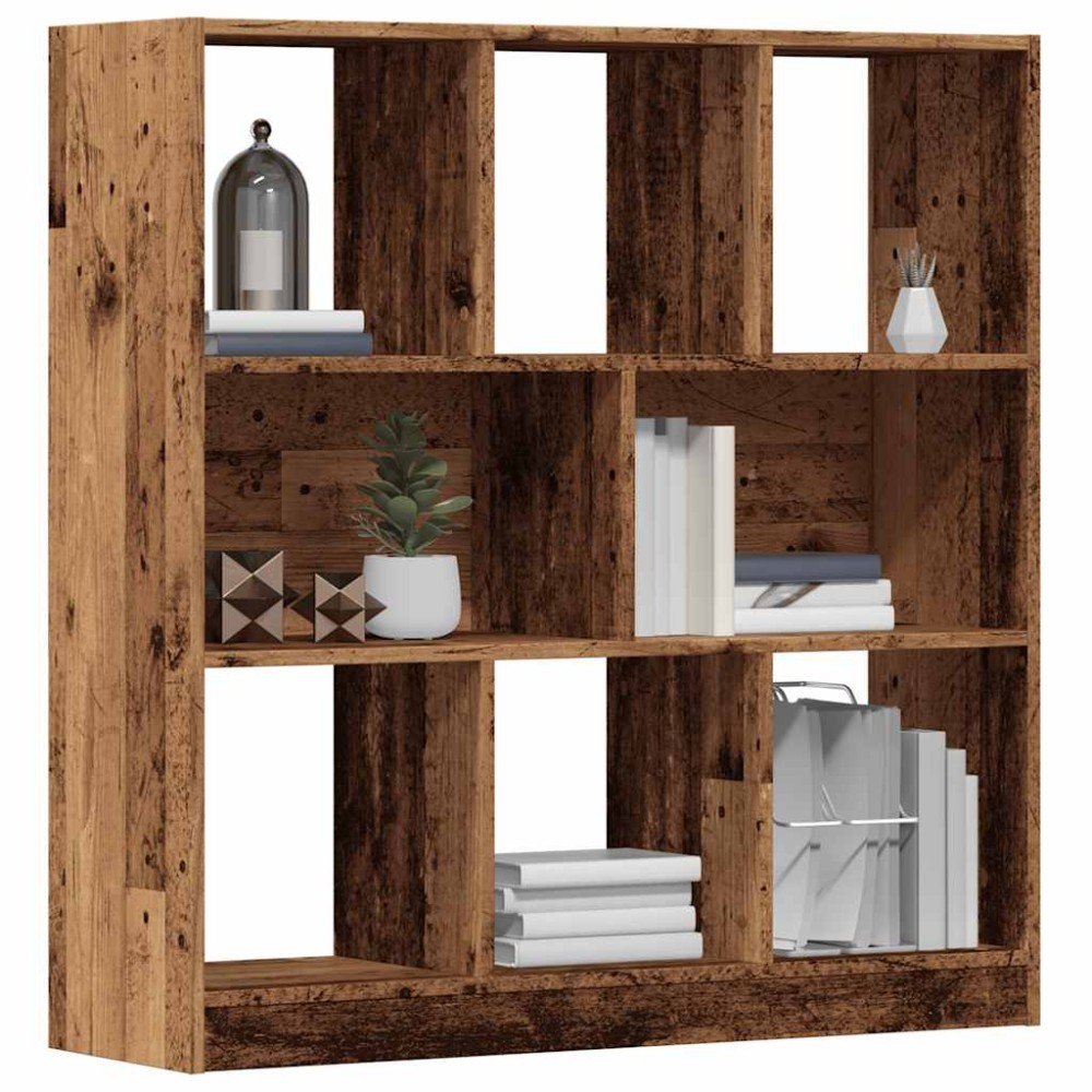 vidaXL Dulap cu cărți lemn vechi 97,5x29,5x100 cm din lemn prelucrat