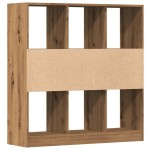 vidaXL Dulap cărți Artisan Stejar 97,5x29,5x100 cm Lemn prelucrat vidaXL Dulap cărți Artisan Stejar 97,5x29,5x100 cm Lemn prelucrat