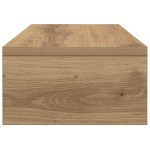 vidaXL Suport monitor, stejar artizanal, 42x24x13 cm, lemn prelucrat