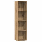 vidaXL Dulap cărți/Dulap TV Artisan Stejar 36x30x143cm Lemn prelucrat vidaXL Dulap cărți/Dulap TV Artisan Stejar 36x30x143cm Lemn prelucrat