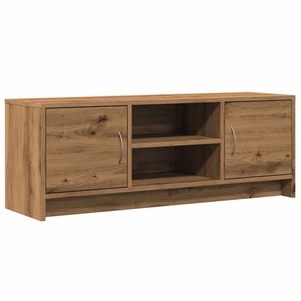 vidaXL Dulap TV, stejar artizanal, 102x30x37,5 cm, lemn prelucrat