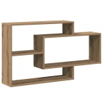 vidaXL Raft de perete, stejar artizanal, 104x20x58,5 cm lemn prelucrat vidaXL Raft de perete, stejar artizanal, 104x20x58,5 cm lemn prelucrat