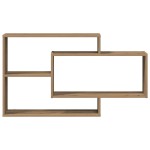 vidaXL Raft de perete, stejar artizanal, 104x20x58,5 cm lemn prelucrat vidaXL Raft de perete, stejar artizanal, 104x20x58,5 cm lemn prelucrat