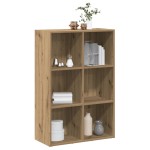 vidaXL Dulap cu cărți/Dulap pentru stejar Artisan Lemn prelucrat vidaXL Dulap cu cărți/Dulap pentru stejar Artisan Lemn prelucrat