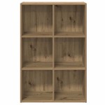 vidaXL Dulap cu cărți/Dulap pentru stejar Artisan Lemn prelucrat vidaXL Dulap cu cărți/Dulap pentru stejar Artisan Lemn prelucrat